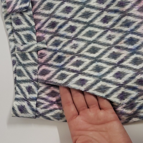 Level 99 Cindi Linen Blend Trouser  Short Size 32/14 - Picture 4 of 9